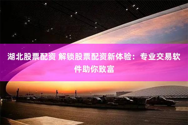 湖北股票配资 解锁股票配资新体验：专业交易软件助你致富