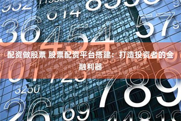 配资做股票 股票配资平台搭建：打造投资者的金融利器